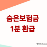 2026 숨은 보험금 찾기 내 보험 찾아줌 1인당 평균 28만 원 환급 1분 조회 및 즉시 청구 방법 인포그래픽