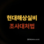 현대해상 실비 보험사 현장 조사 대처법 및 신중해야할 서류 (2026)